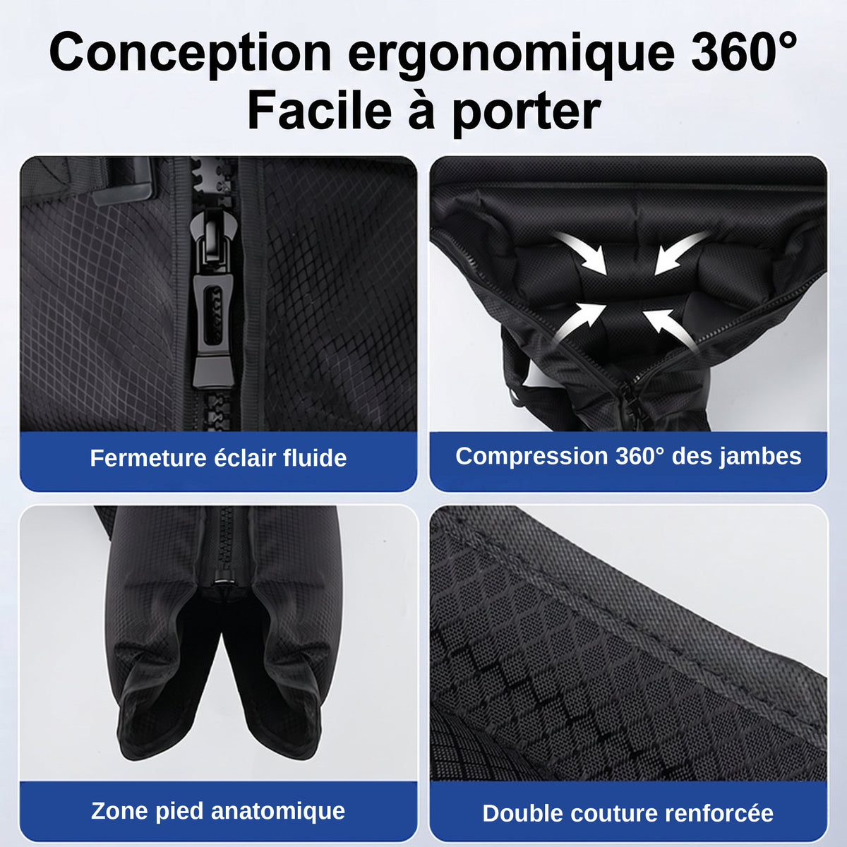 Bottes de Pressothérapie — Récupération Pro | Sans Fil