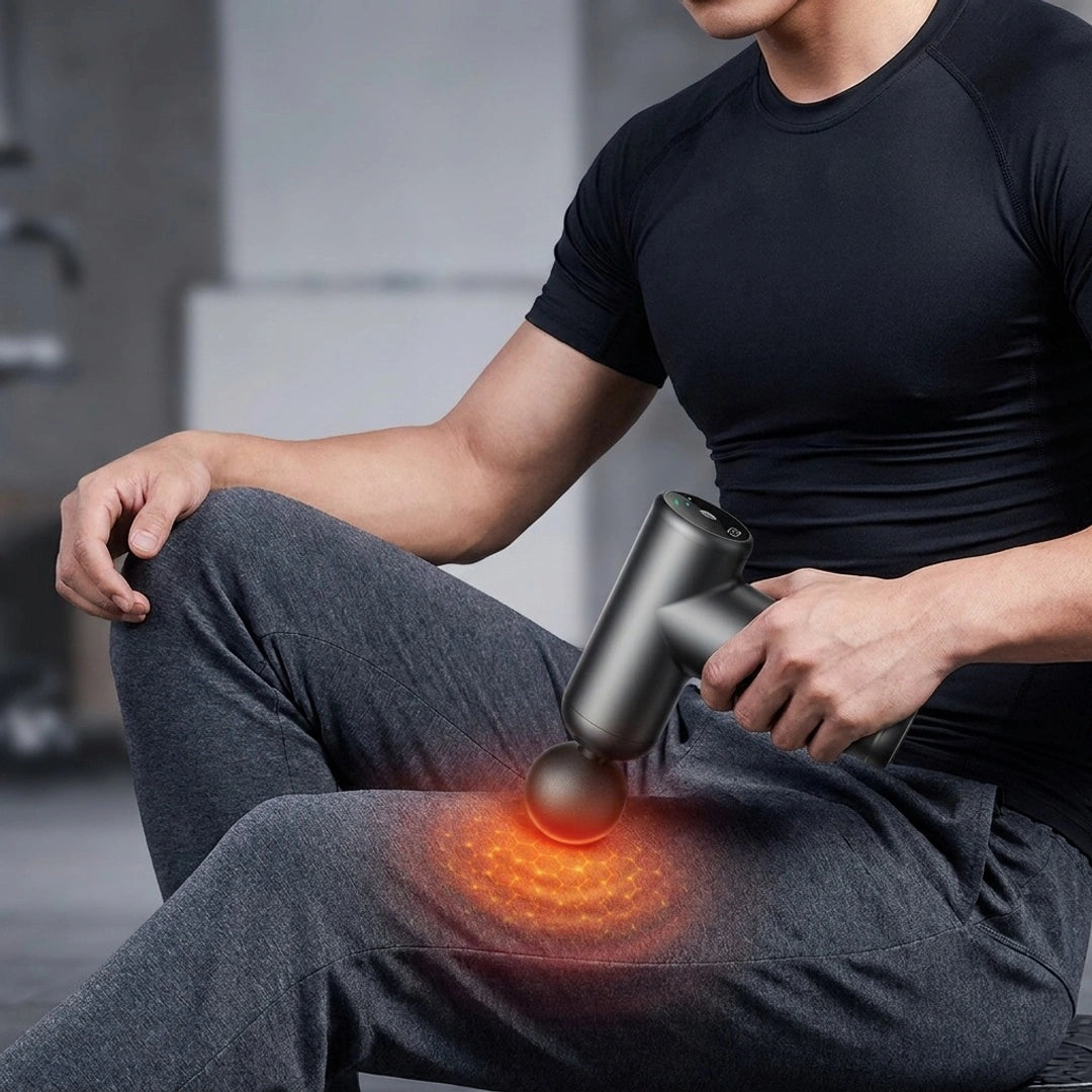 Pistolet de Massage Musculaire — Récupération Pro
